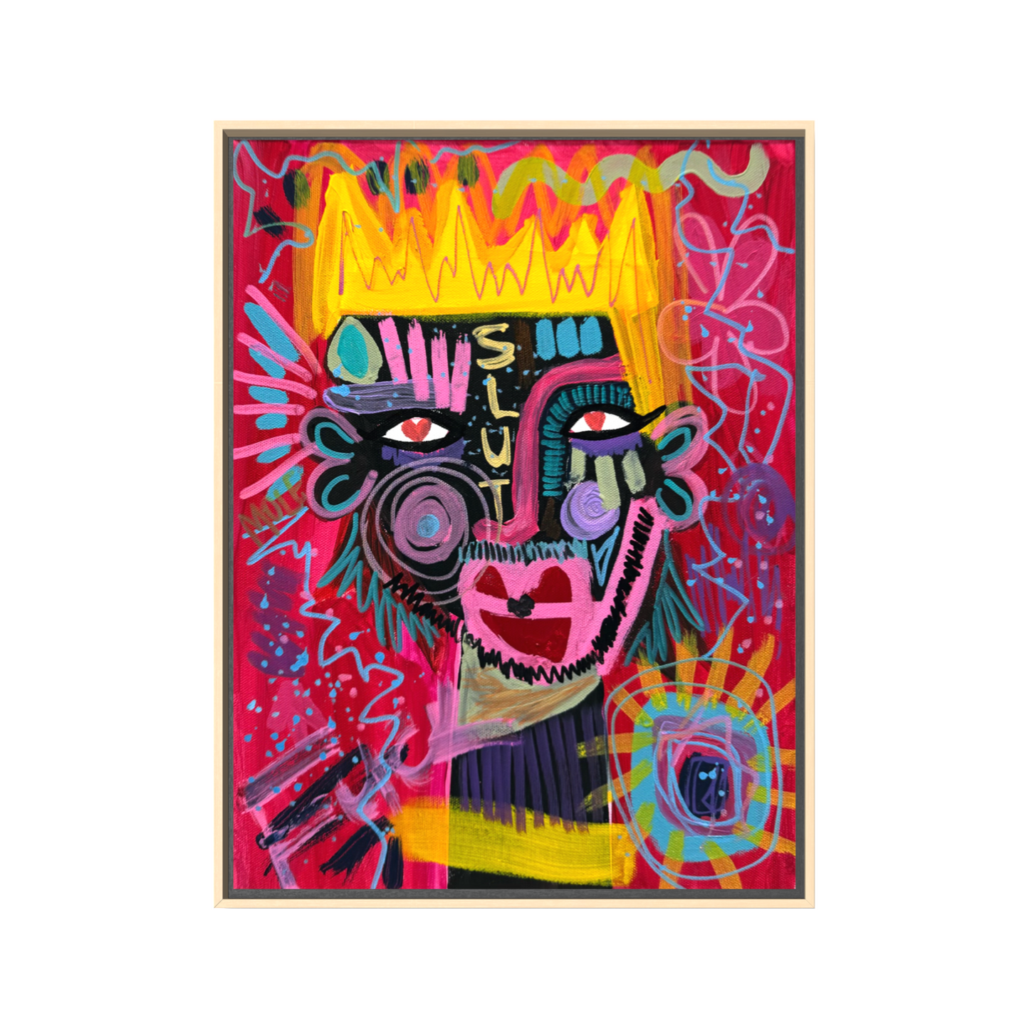 Abstract Art | Main Character Energy | Original Painting 30 x 40cm