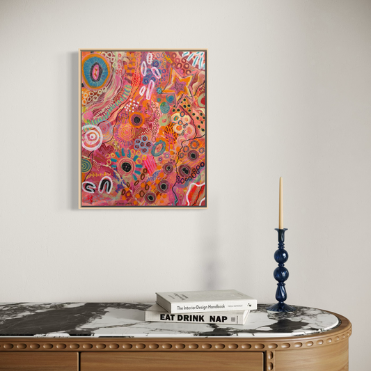 Abstract Artwork | Inside my Mind | Original Painting 40 x 50cm