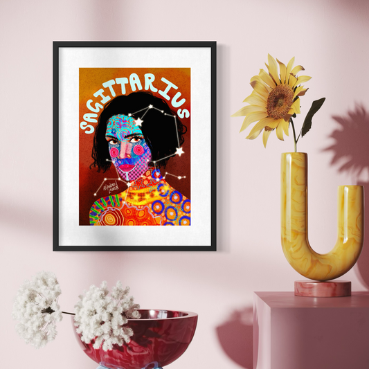 Sagittarius | Astrology | Art Print