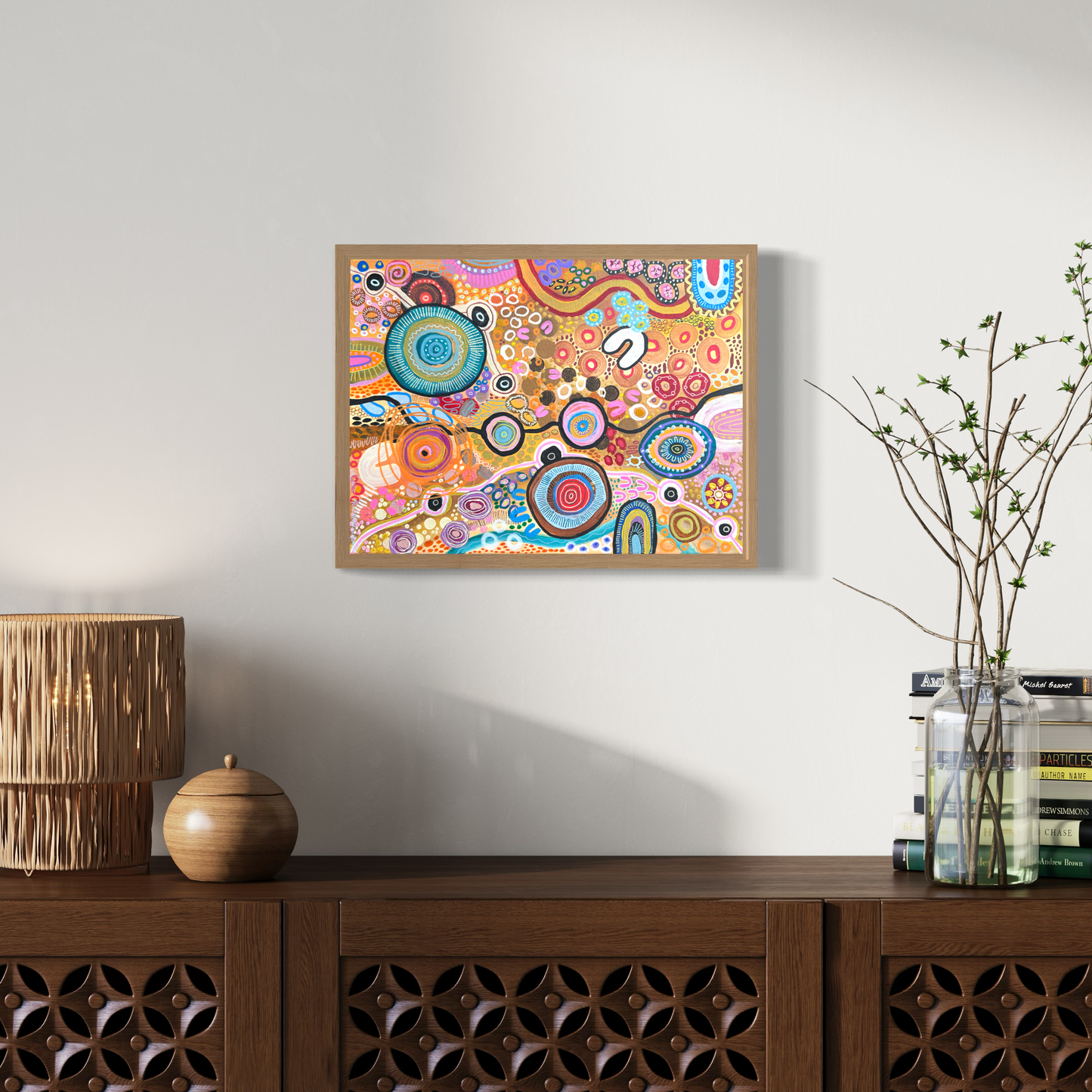 Aboriginal Art | Yanhagagi | Original painting - 30 x 40 cm