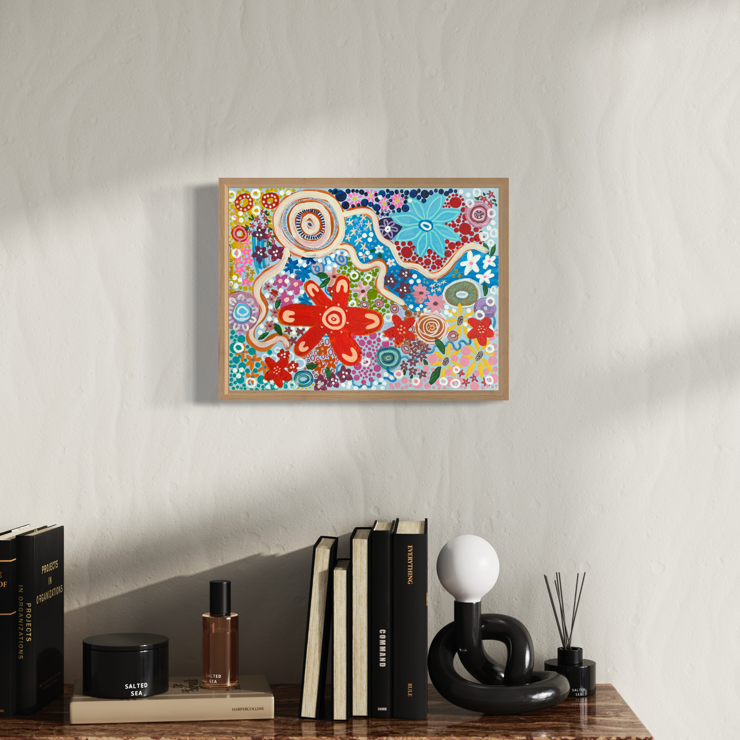 Aboriginal Art | Child Like | Original painting - 30 x 40 cm