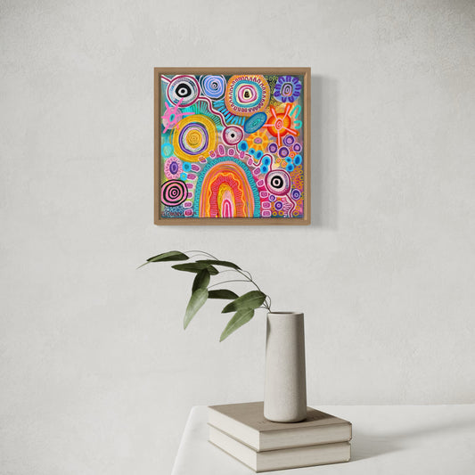 Aboriginal Art | Mum's Magic | 30 x 30 cm | Original Painting