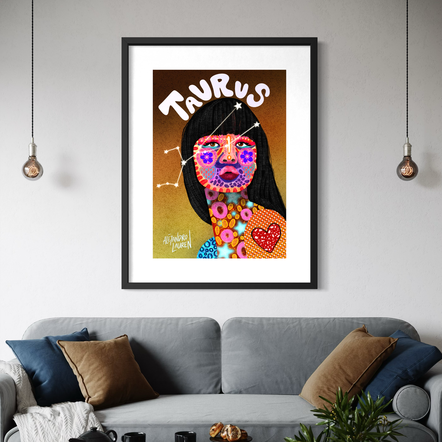 Taurus | Astrology | Art Print