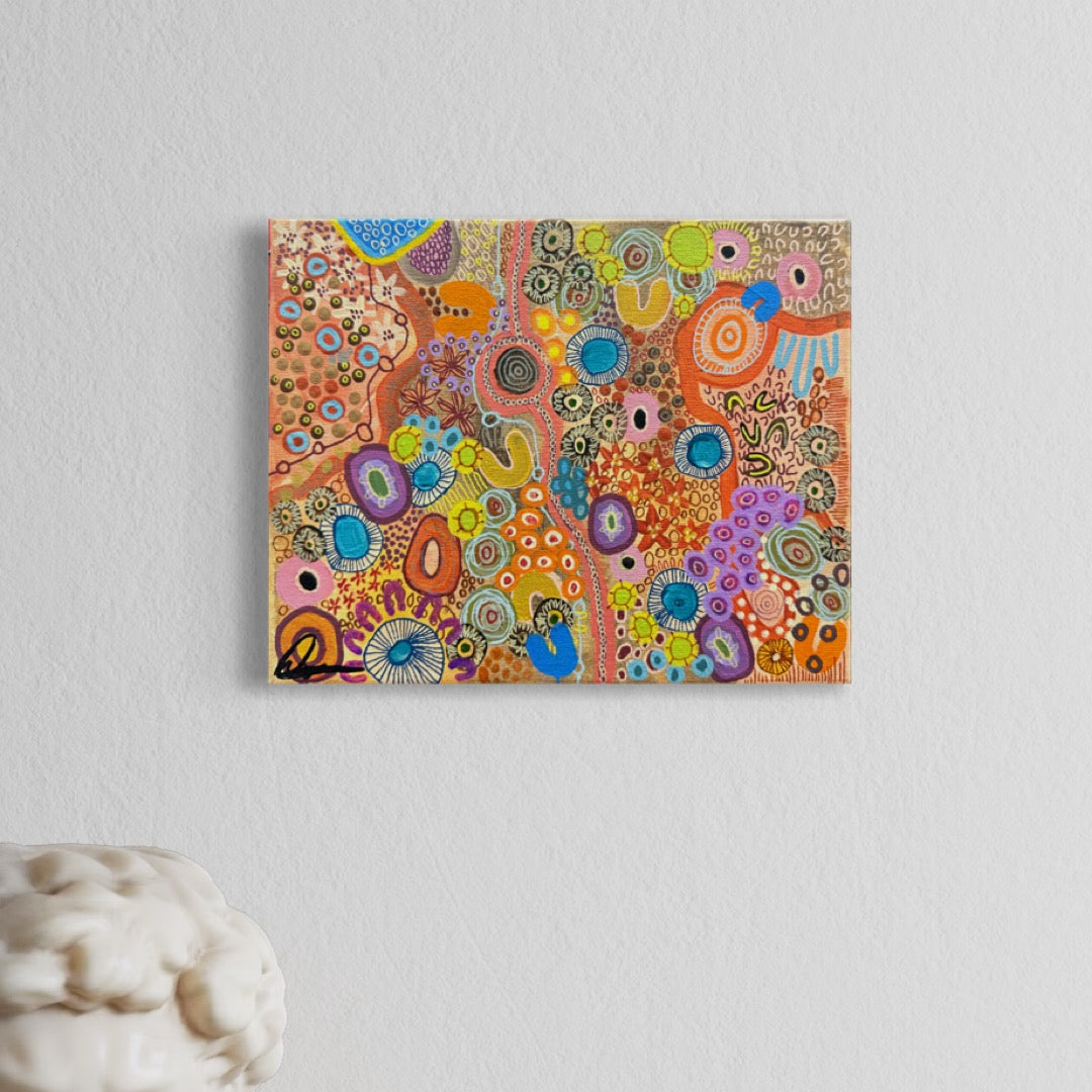 Aboriginal Art | Twilight Serenity | Original Painting