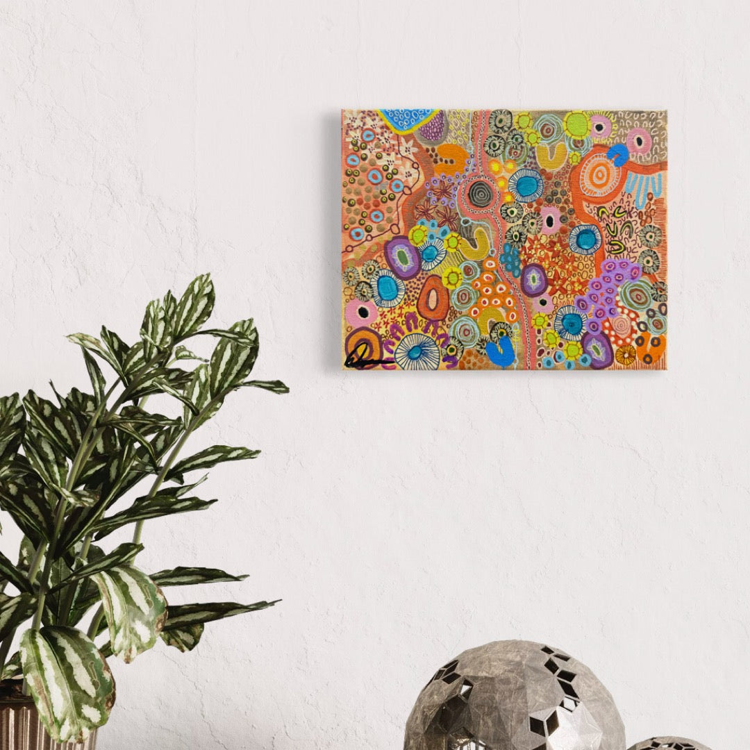Aboriginal Art | Twilight Serenity | Original Painting