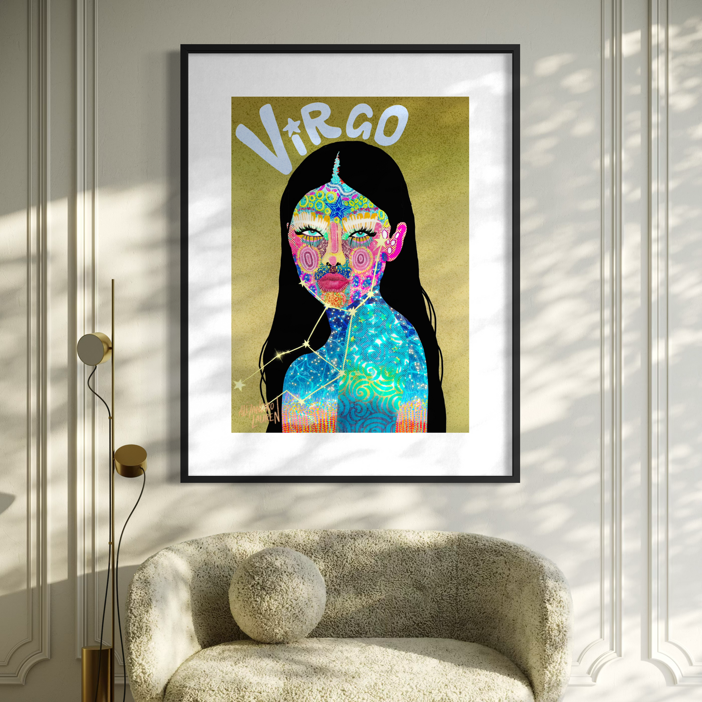 Virgo | Astrology | Art Print