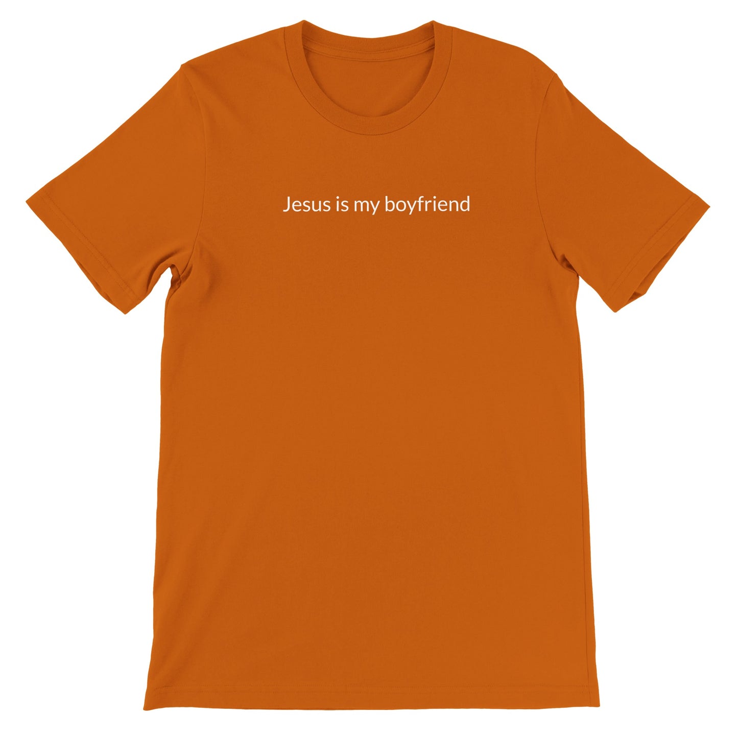 Pop Culture | Jesus is My Boyfriend | Premium Unisex Crewneck T-shirt