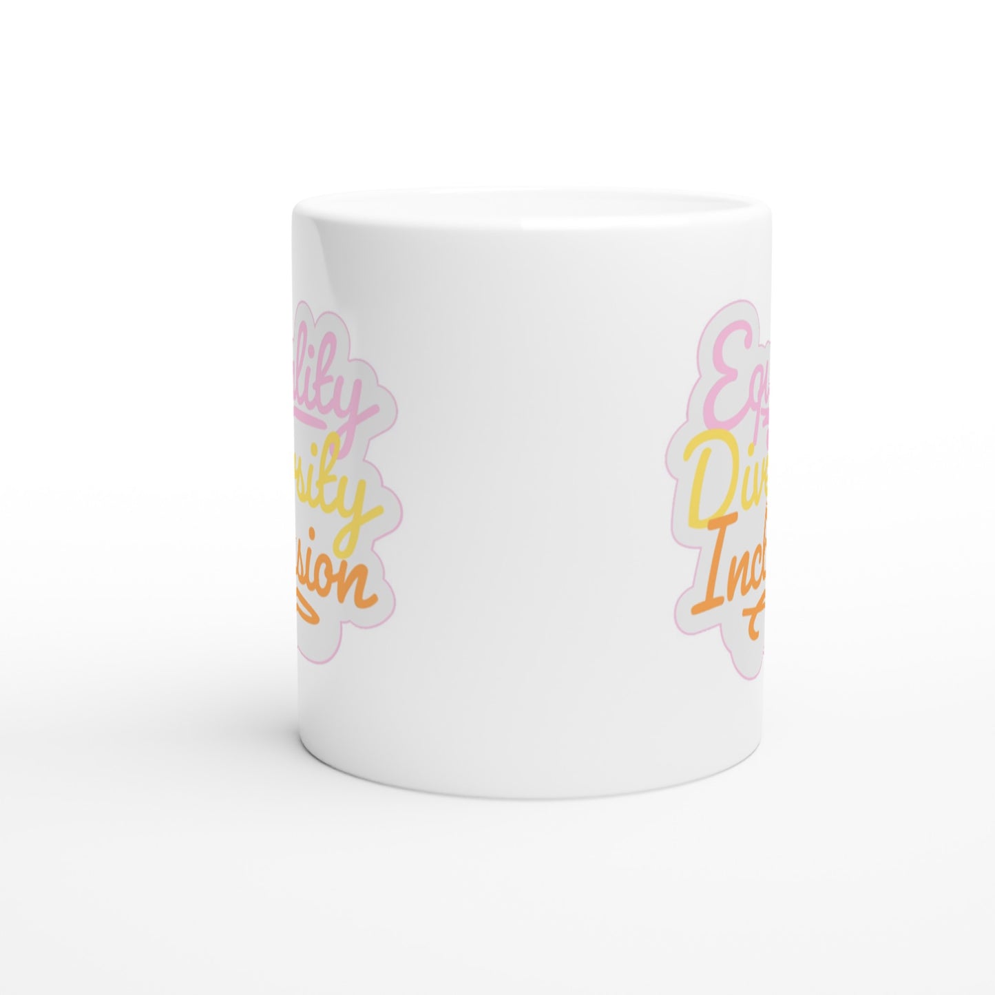 Inclusive | Equality Diversity Inclusion | 11oz Ceramic Mug