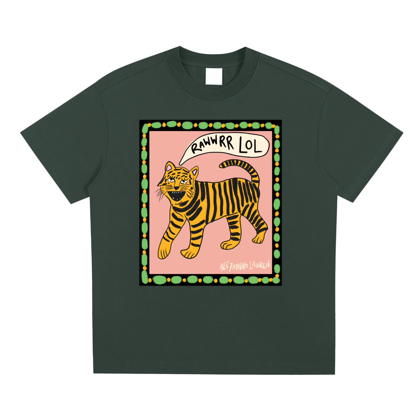 Lilly RAWRs | Wild & Whimsical Collection | Sorona Quick-Dry Cooling Graphic Tee