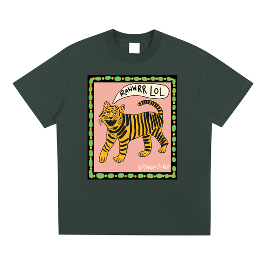 Lilly RAWRs | Wild & Whimsical Collection | Sorona Quick-Dry Cooling Graphic Tee