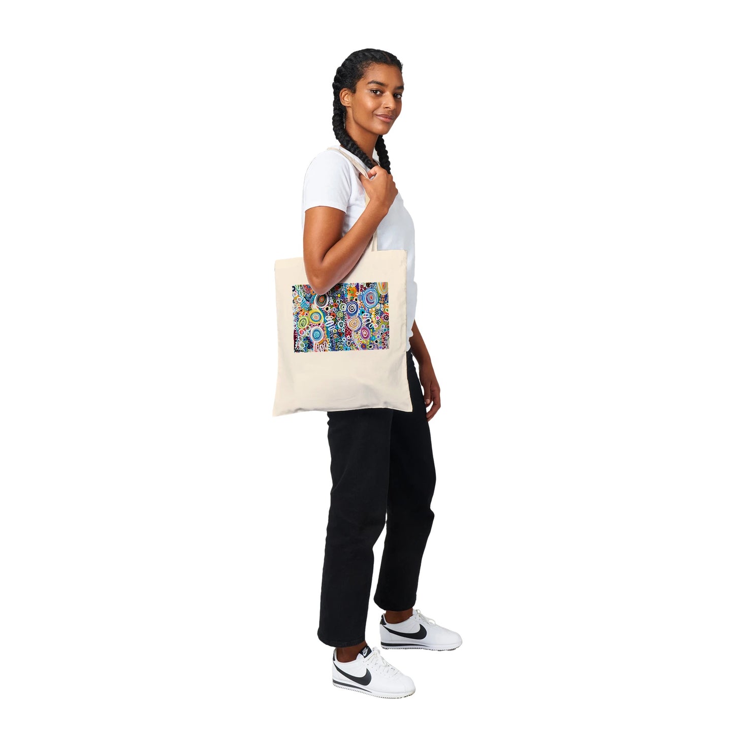 Aborignal Artwork | Eternal Reconciliation | Eco Classic Tote Bag
