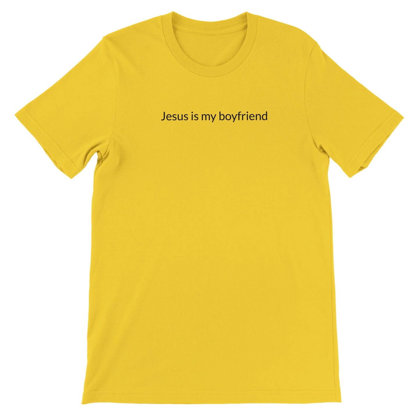 Pop Culture | Jesus is My Boyfriend | Premium Unisex Crewneck T-shirt