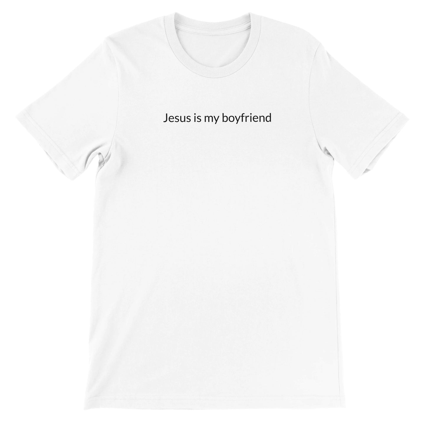 Pop Culture | Jesus is My Boyfriend | Premium Unisex Crewneck T-shirt