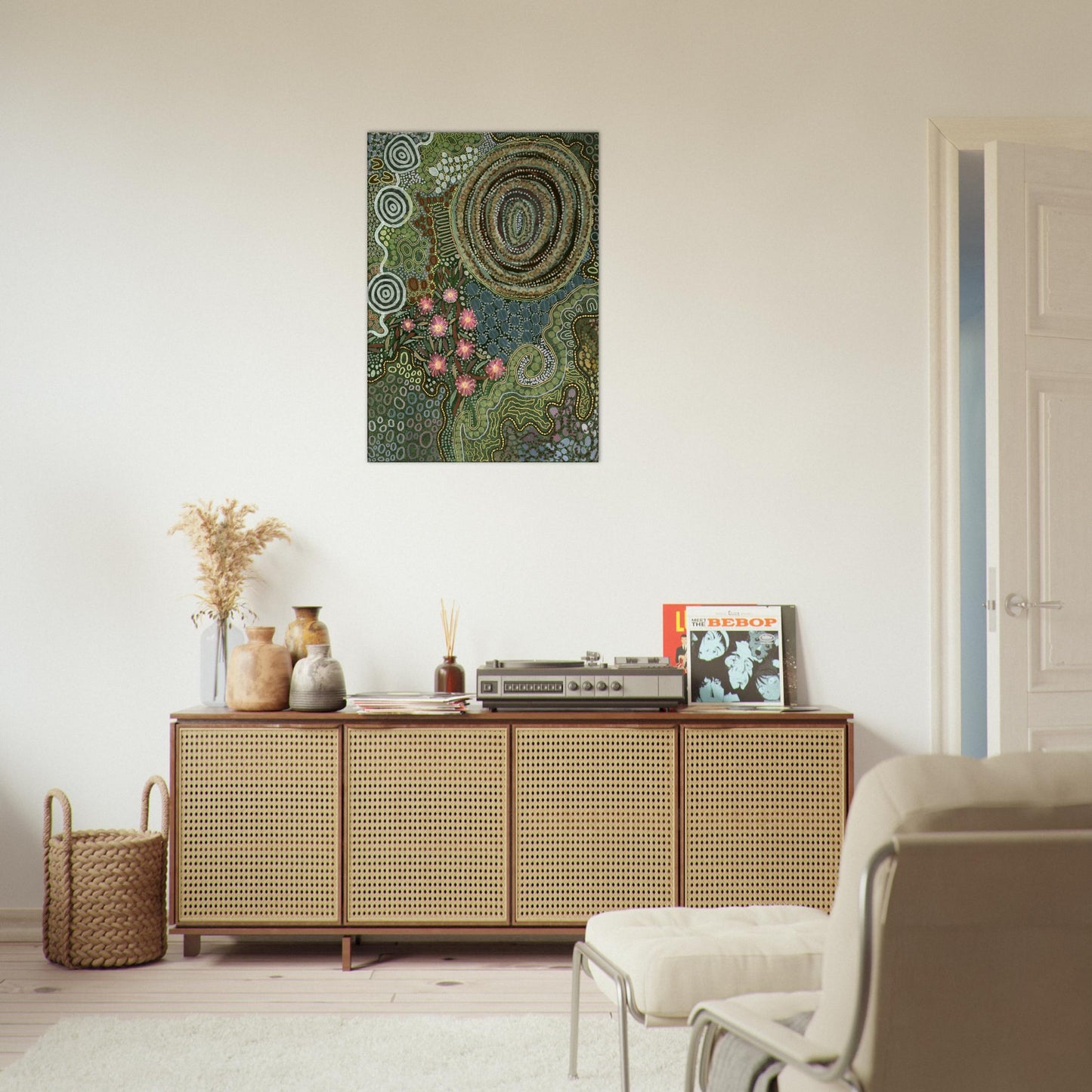 Aboriginal Art | Gumtrees | Print to Canvas