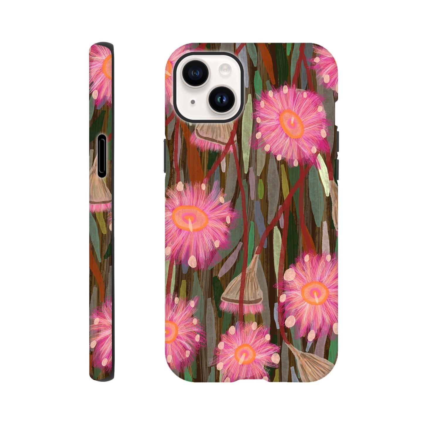 Aboriginal Art | Blossoming Gumnuts | Samsung & iPhone Tough case