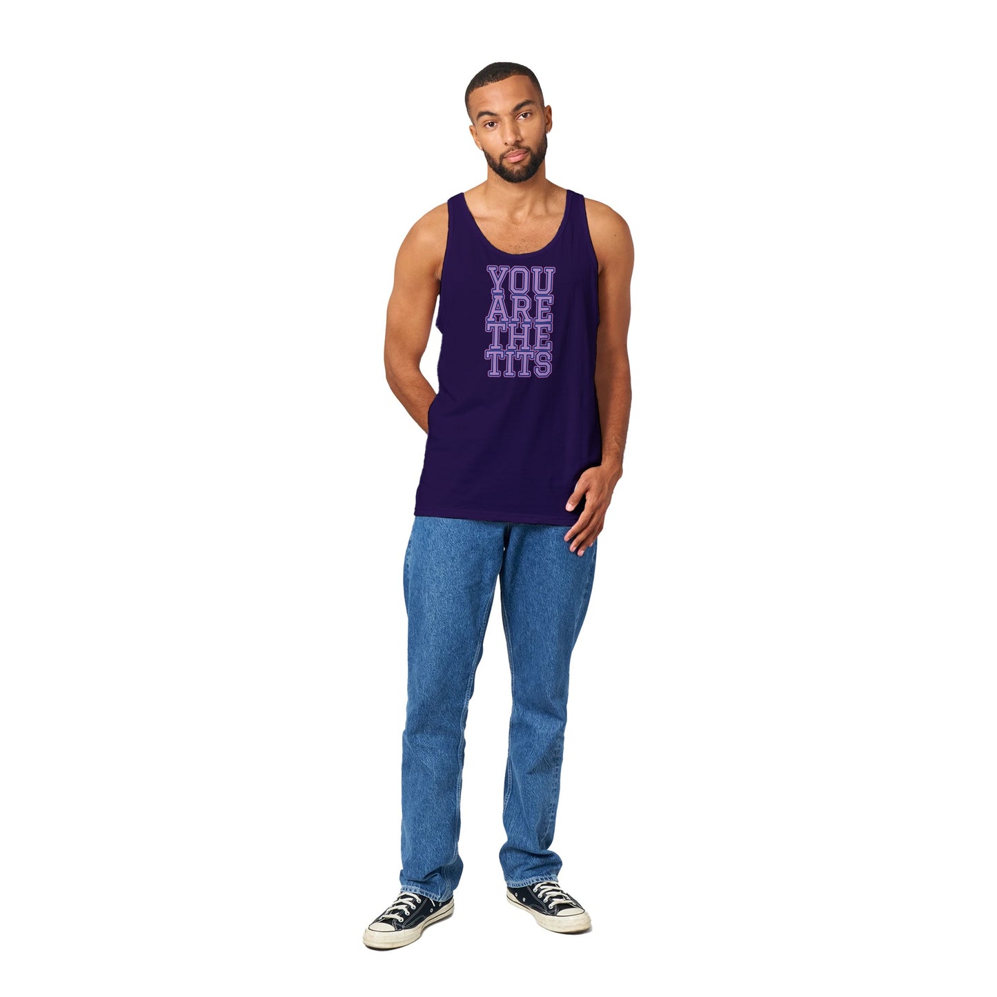 Pop Culture | You Are The Tits | Premium Unisex Tank Top