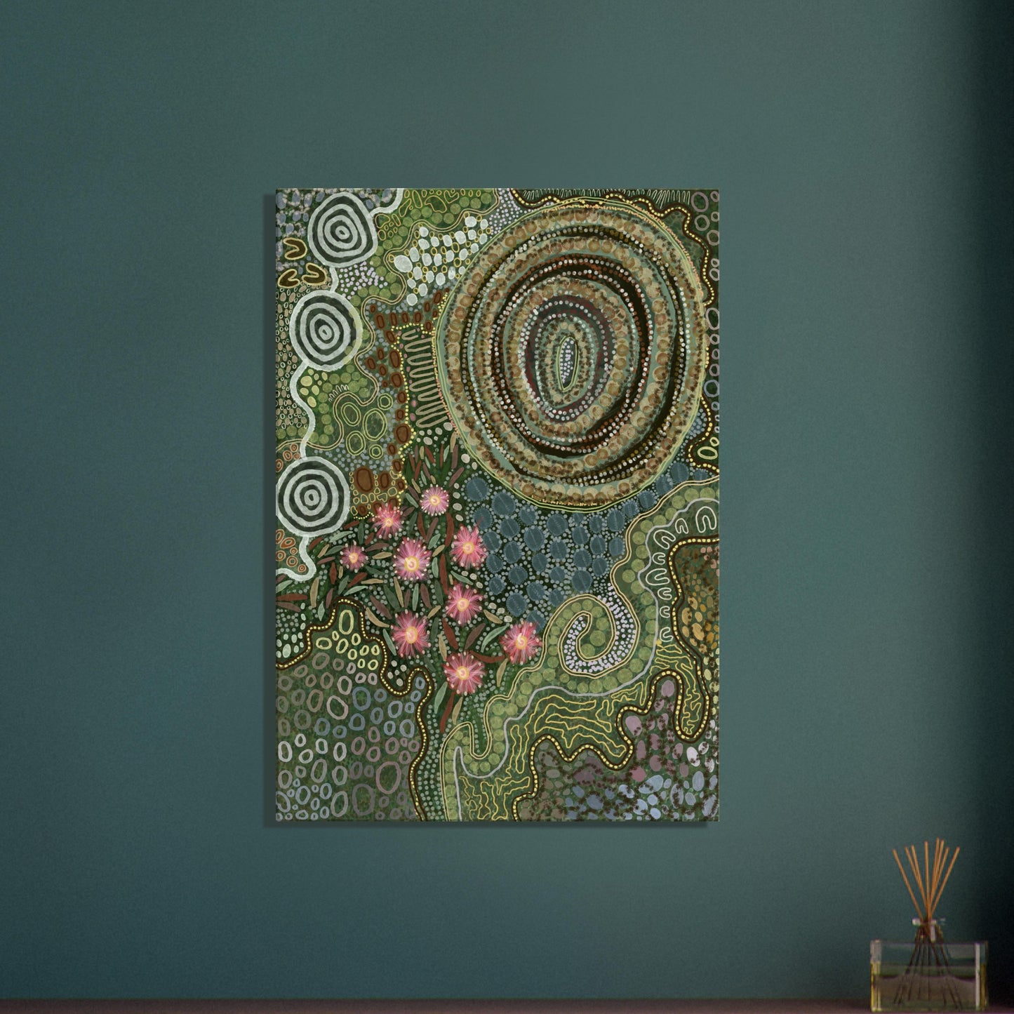 Aboriginal Art | Gumtrees | Print to Canvas