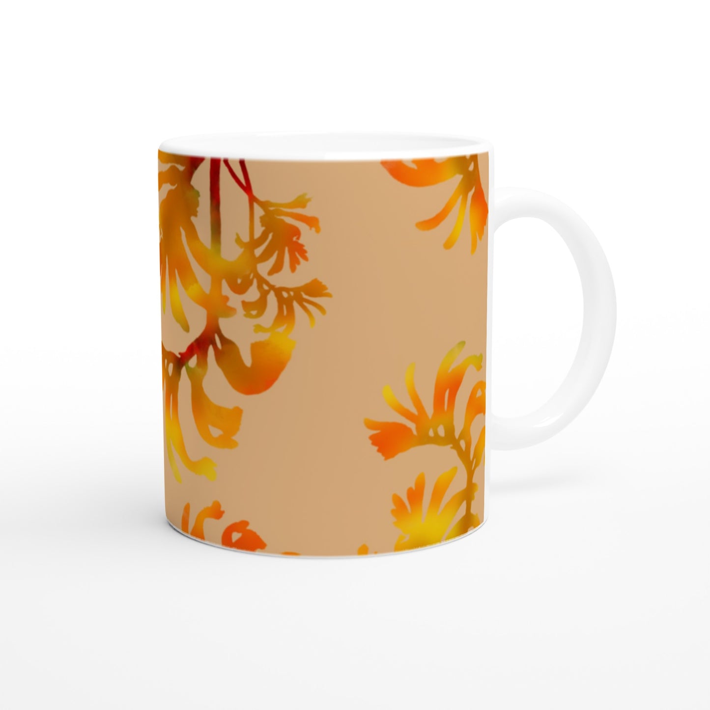 Aboriginal Art | Kangaroo Paw | 11oz Ceramic Mug