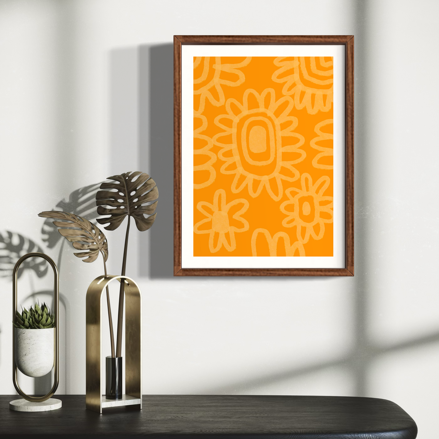 Aboriginal Art | Flower Power | Art Print