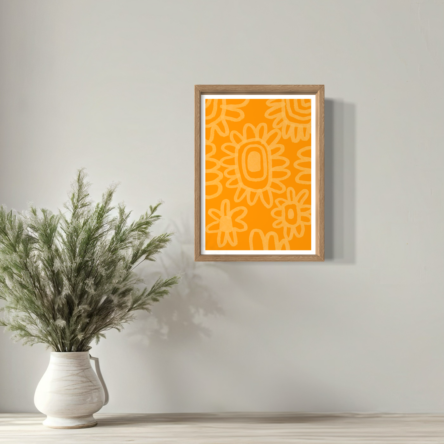 Aboriginal Art | Flower Power | Art Print