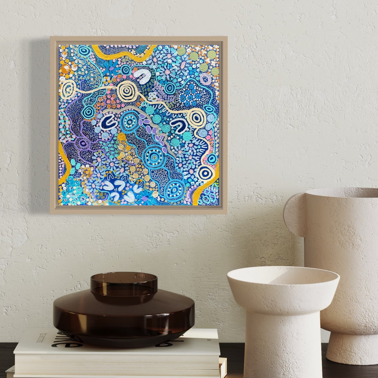 Aboriginal Art | Reunited | One-of-a-Kind Original Painting