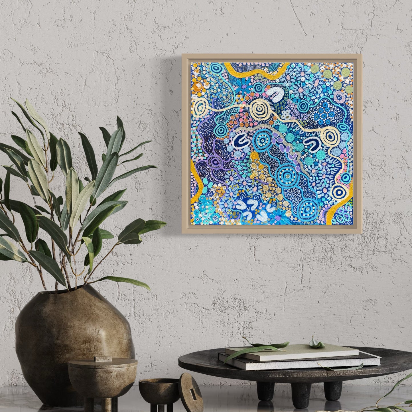 Aboriginal Art | Reunited | One-of-a-Kind Original Painting