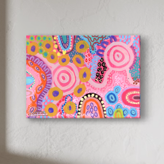 Aboriginal Art | International Super Woman | Original Painting