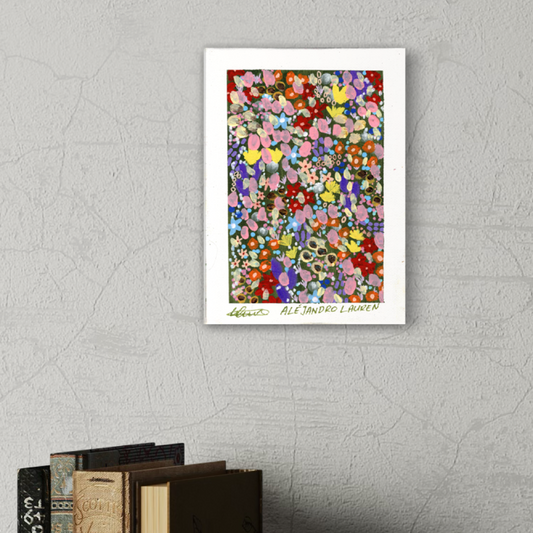 Aboriginal Art | Legacy Blossoms - 13 x 18cm | Original Painting