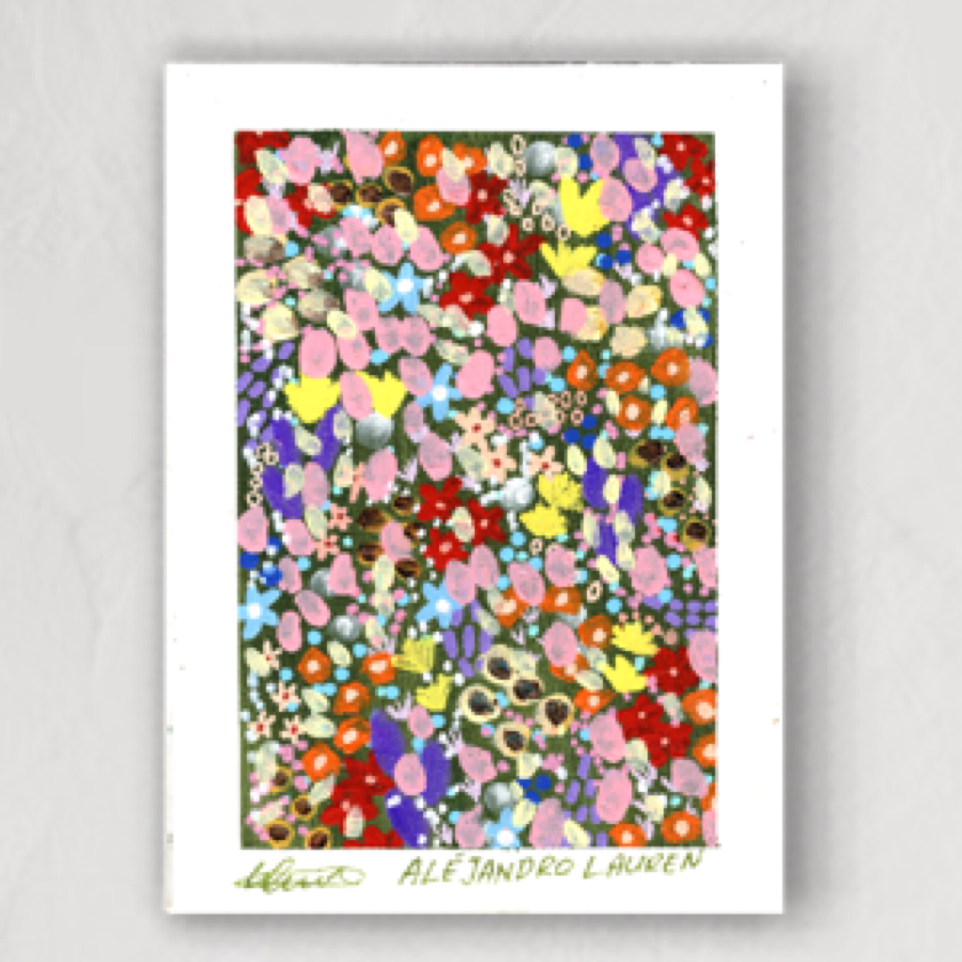 Aboriginal Art | Legacy Blossoms - 13 x 18cm | Original Painting