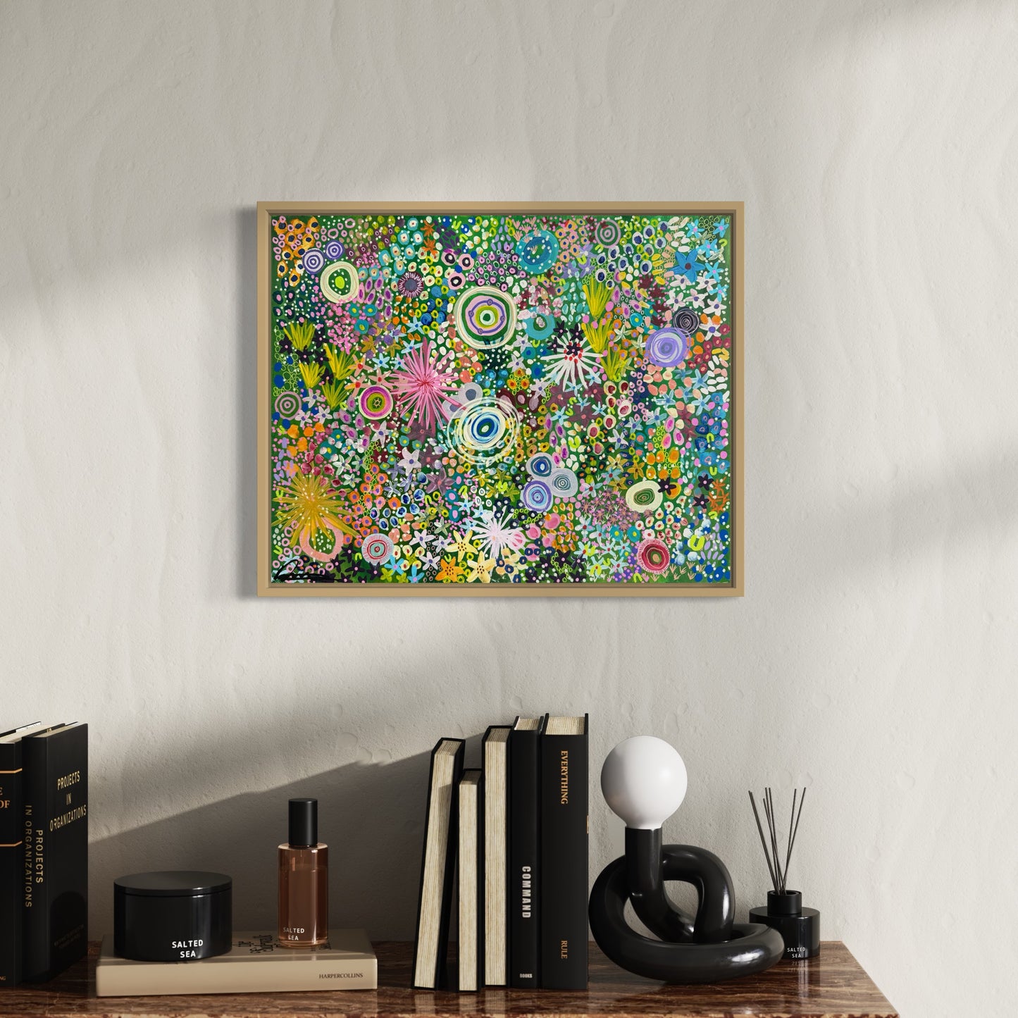 Aboriginal Art | Legacy Blossoms - 50 x 40 cm | Original painting