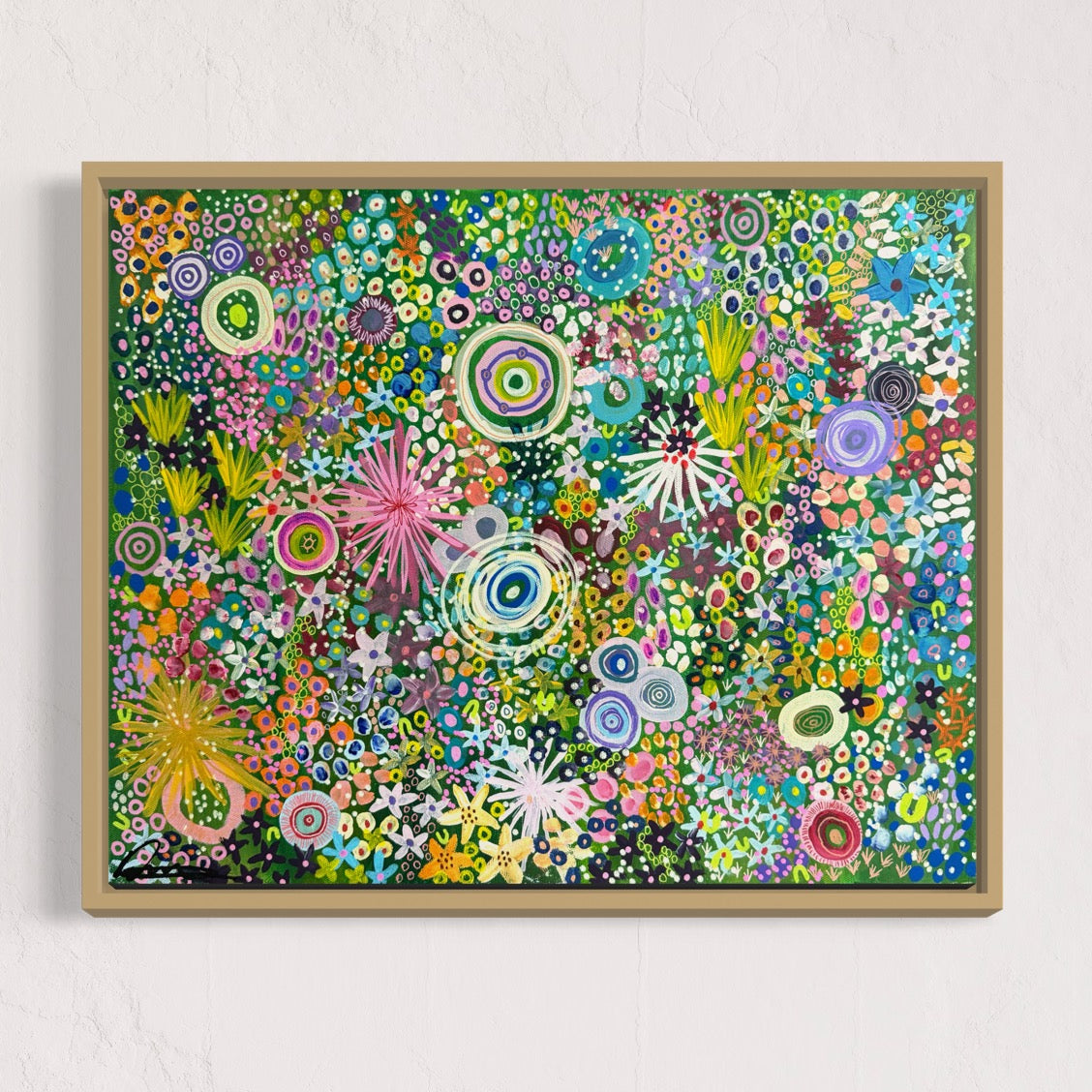 Aboriginal Art | Legacy Blossoms - 50 x 40 cm | Original painting