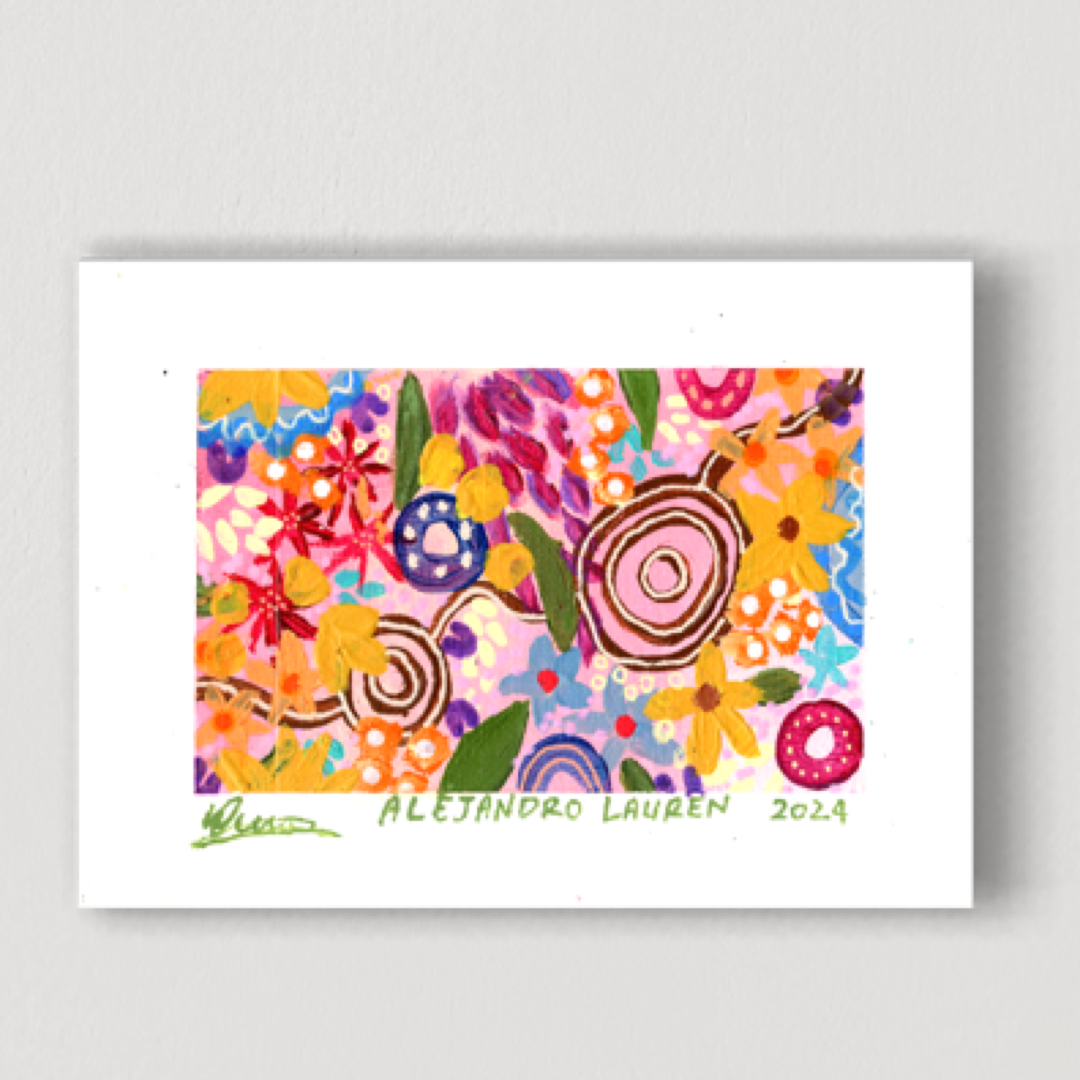 Aboriginal Art | Marrumbang 18x13cm | Original Painting