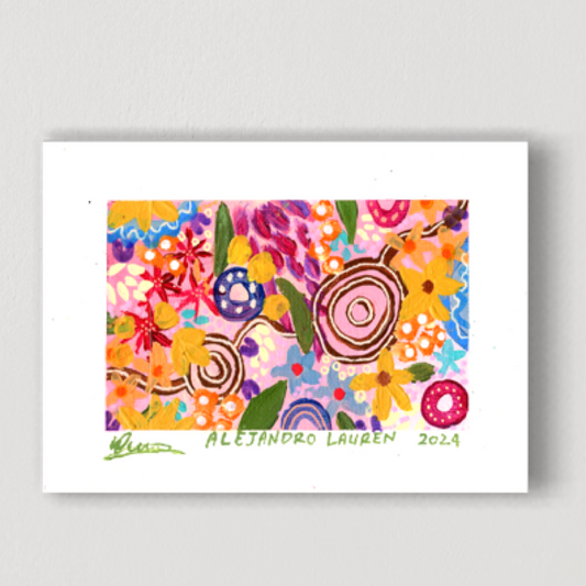 Aboriginal Art | Marrumbang 18x13cm | Original Painting