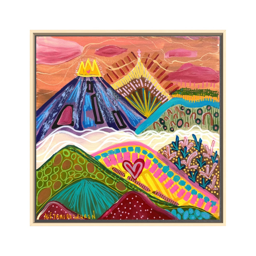 Mountains Peak | Original Painting