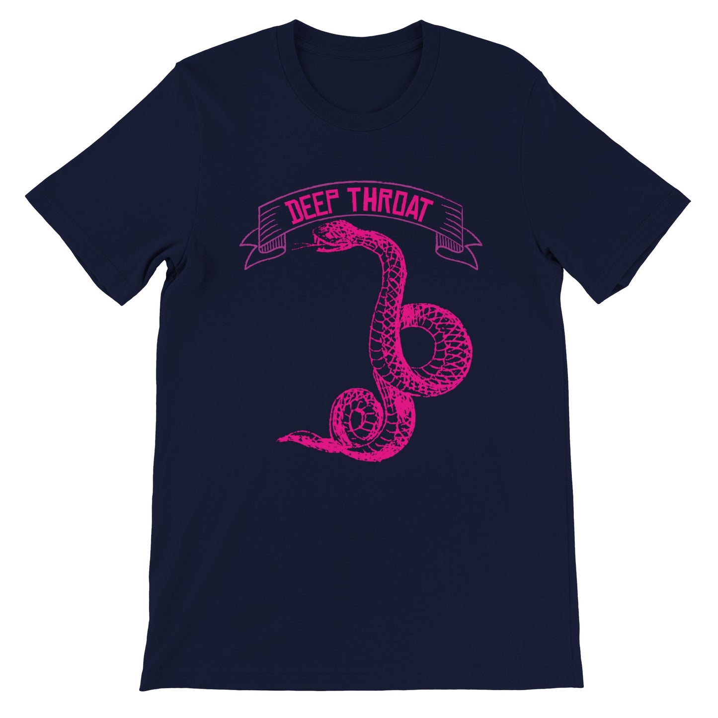 Pop Culture | Deep Throat | Premium Unisex Crewneck T-shirt