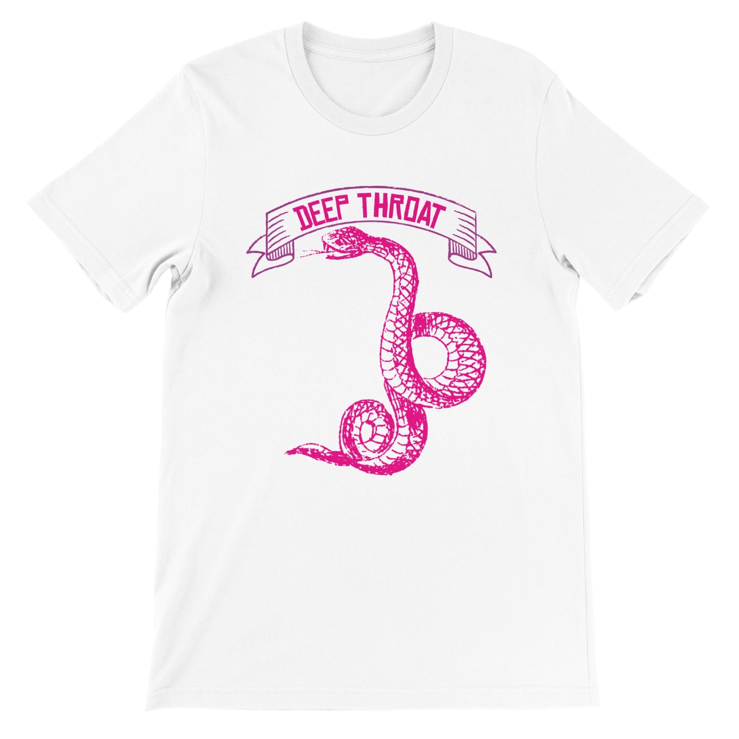 Pop Culture | Deep Throat | Premium Unisex Crewneck T-shirt