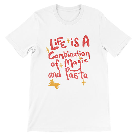 Pop Culture | Magic and Pasta | Premium Unisex Crewneck T-shirt