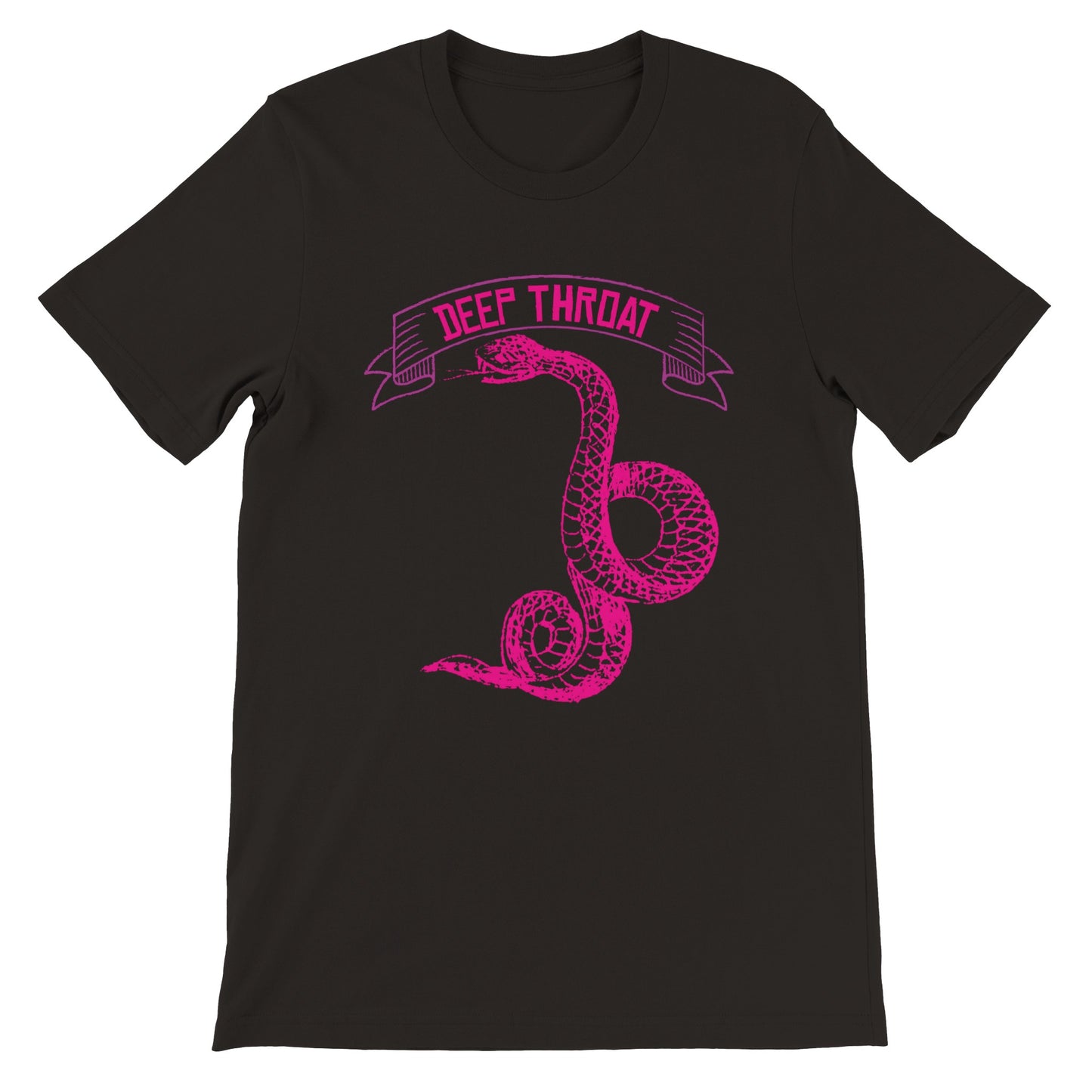 Pop Culture | Deep Throat | Premium Unisex Crewneck T-shirt