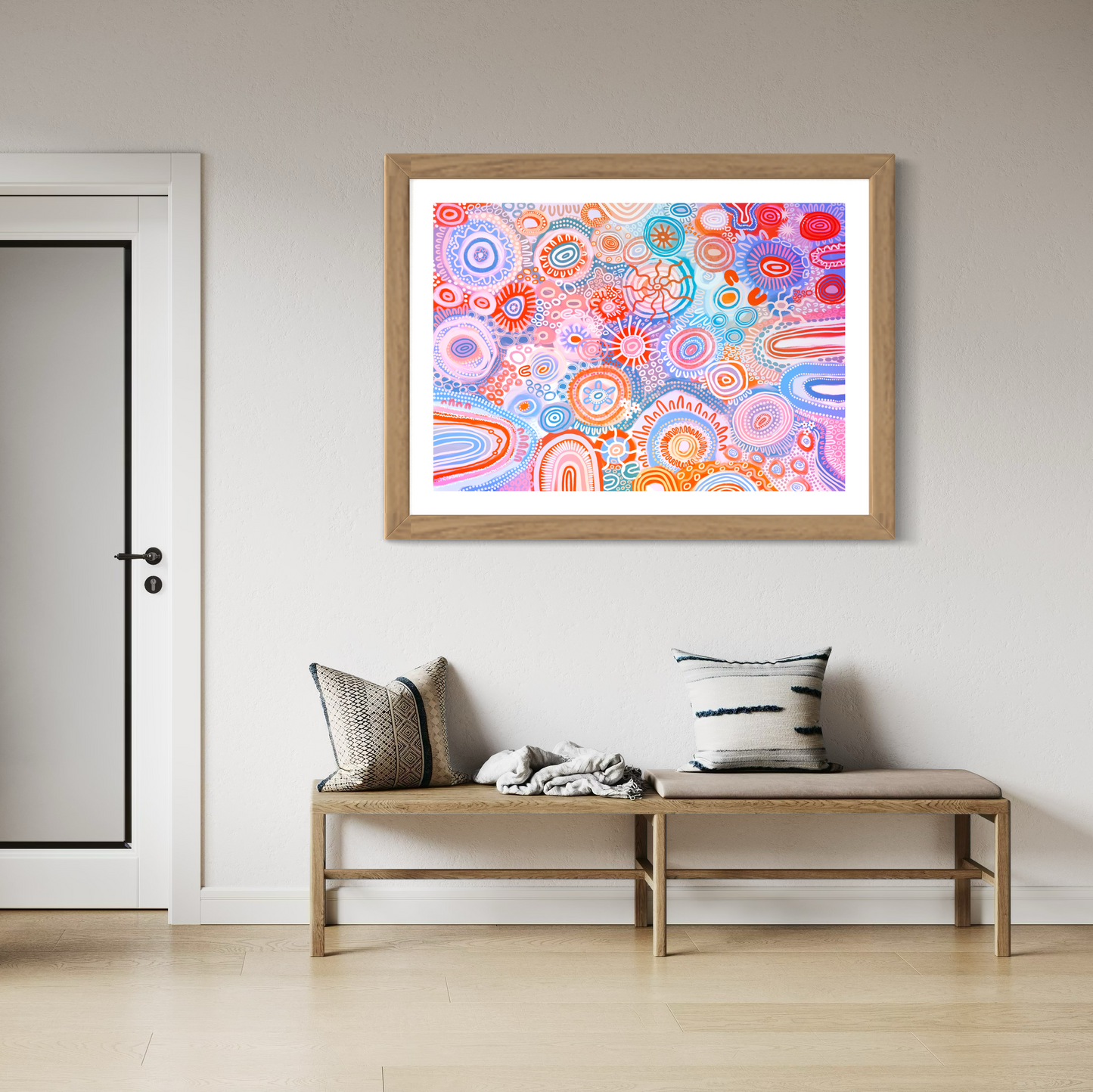 Aboriginal Art | meeting places | Art Print