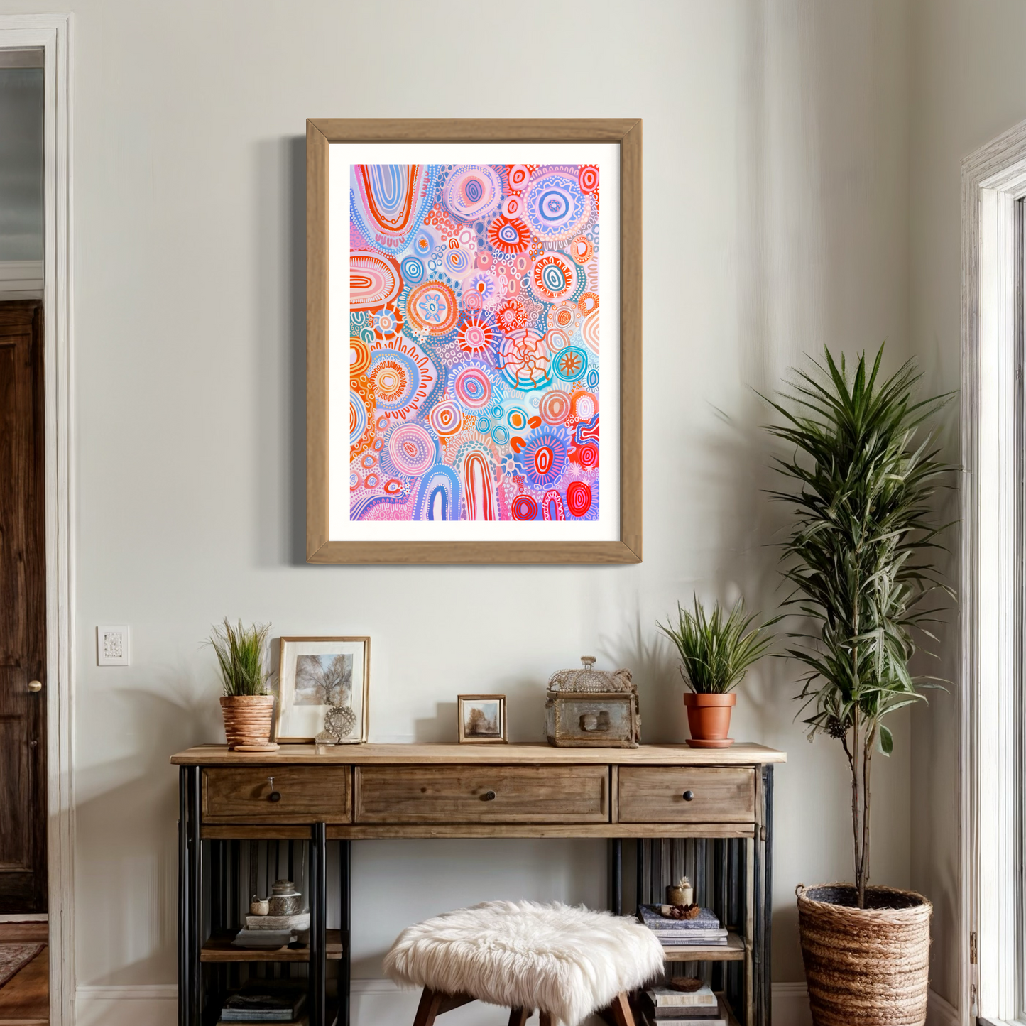 Aboriginal Art | meeting places | Art Print