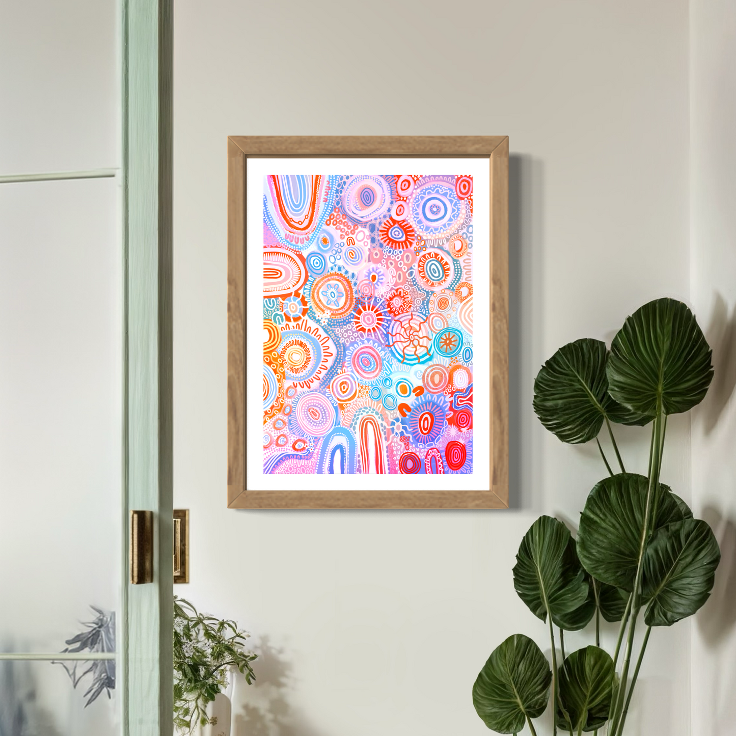 Aboriginal Art | meeting places | Art Print