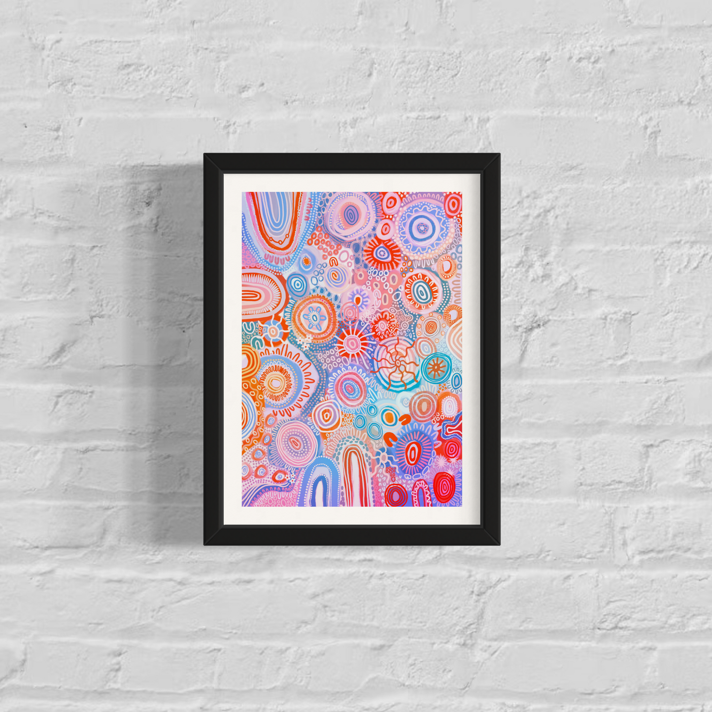 Aboriginal Art | meeting places | Art Print