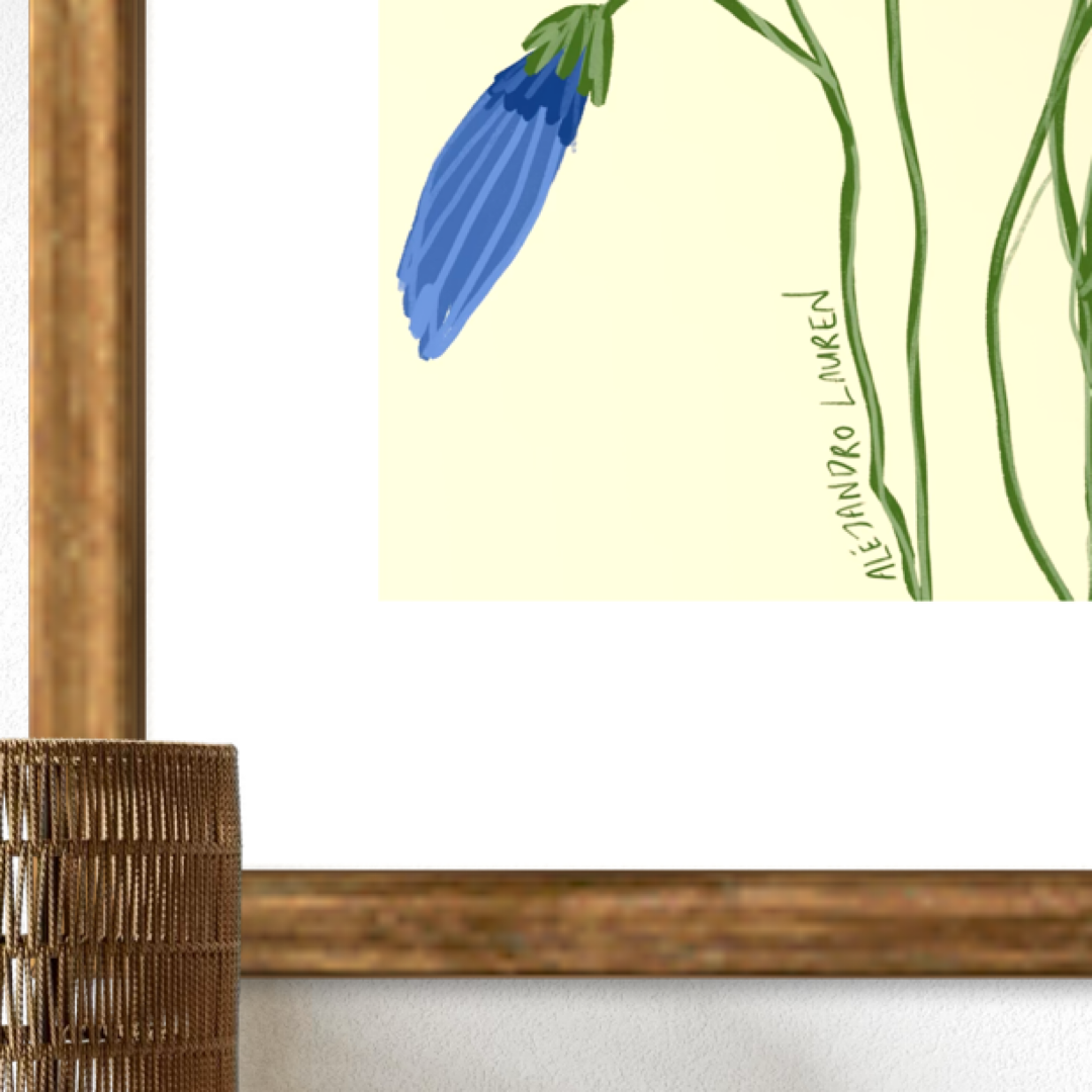 Flower Art | Rising and Blossoming | Art Print