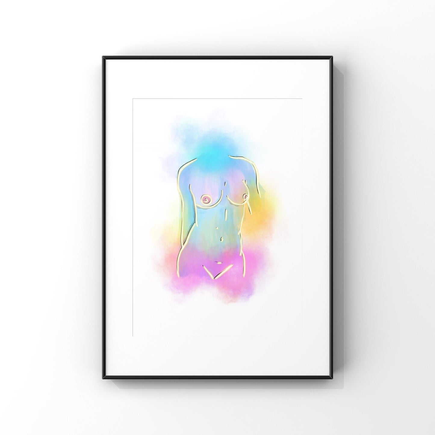LGBTQIA+ Art | Perky Penny | Art Print
