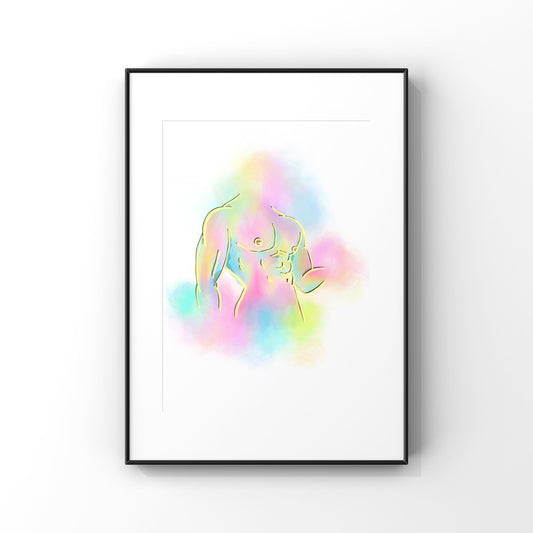 LGBTQIA+ Art | Pecky Pete | Art Print