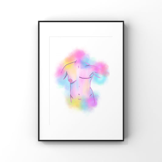 Inclusive Art | Warrior Woman | Art Print