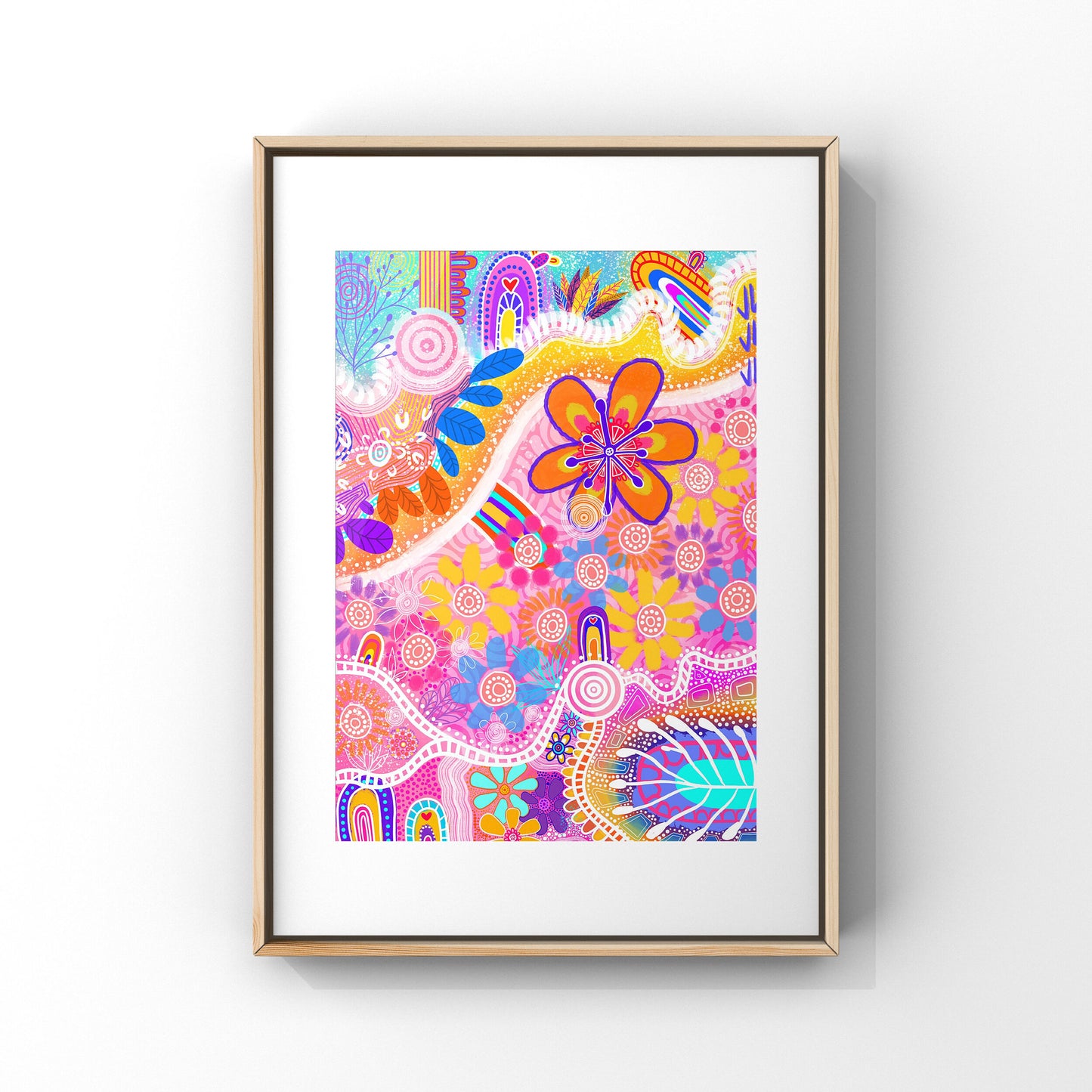 Aboriginal Art | Walking in Nature | Limited Release
