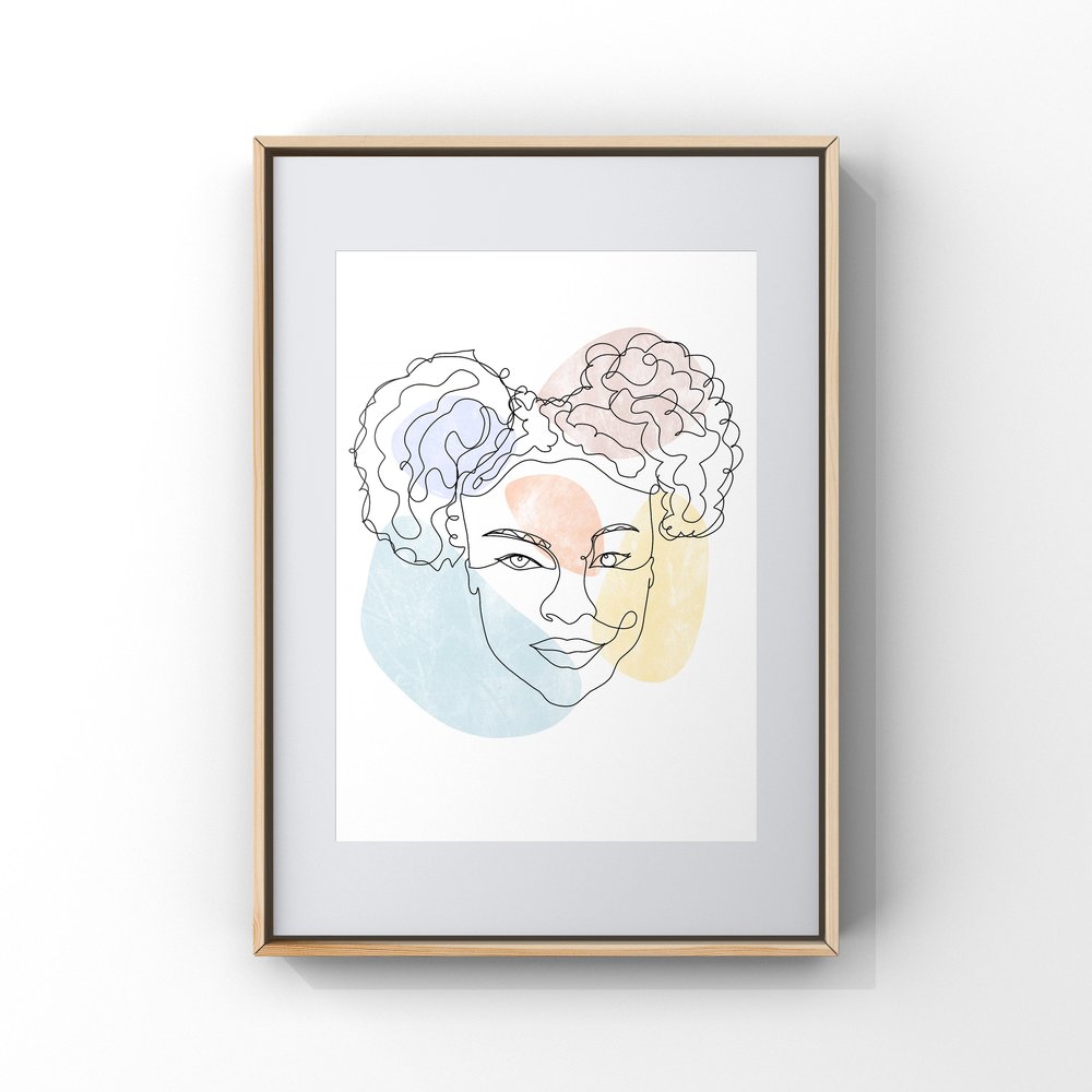 Inclusive Art | Brianna | Art Print