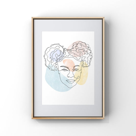 Inclusive Art | Brianna | Art Print