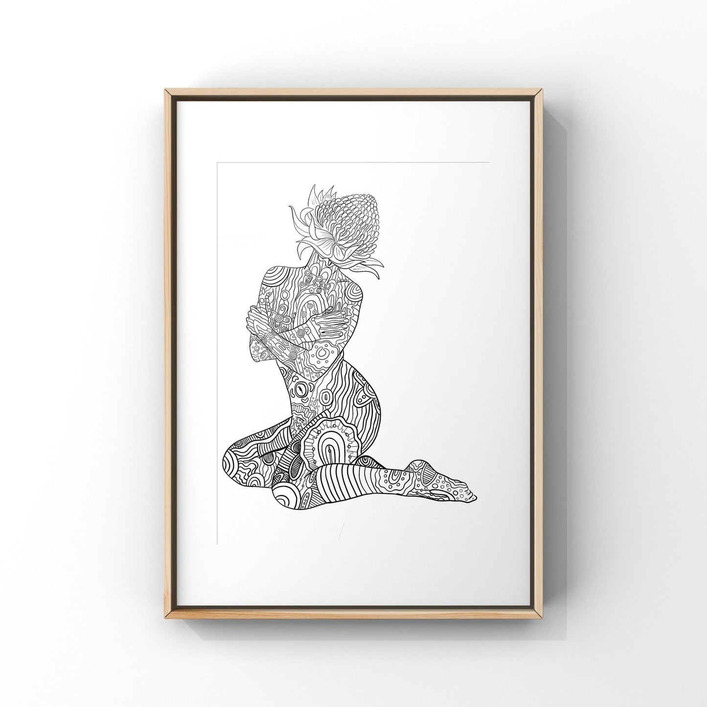 Aboriginal Art | Waratah Women | Art Print